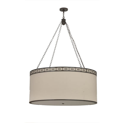 Meyda Tiffany Cilindro 8 Light 48" Wide Suspension Pendant