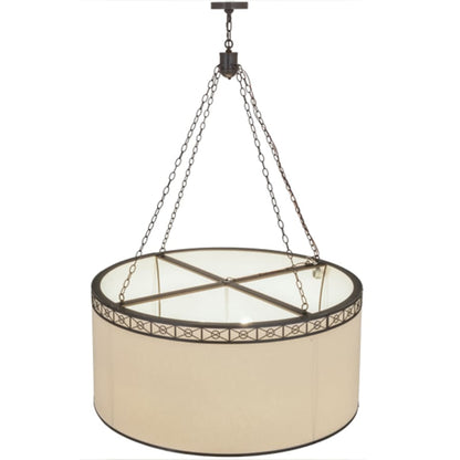 Meyda Tiffany Cilindro 8 Light 48" Wide Suspension Pendant