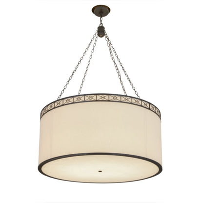 Meyda Tiffany Cilindro 8 Light 48" Wide Suspension Pendant