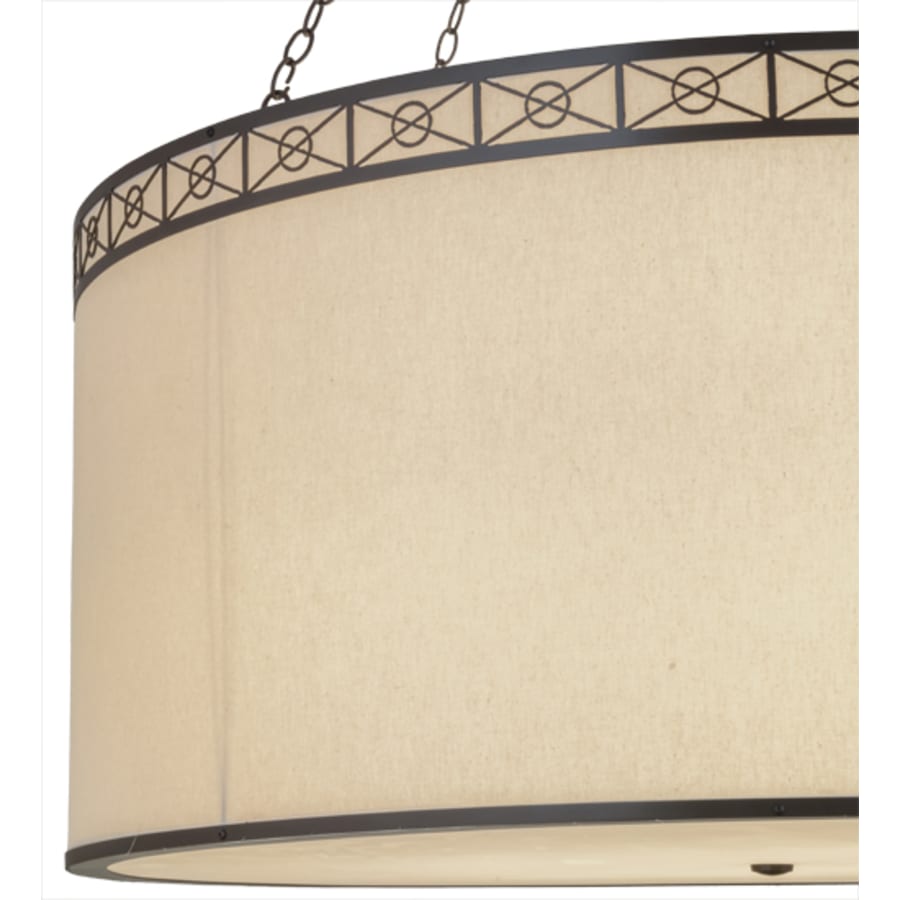 Meyda Tiffany Cilindro 8 Light 48" Wide Suspension Pendant