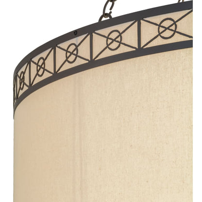Meyda Tiffany Cilindro 8 Light 48" Wide Suspension Pendant