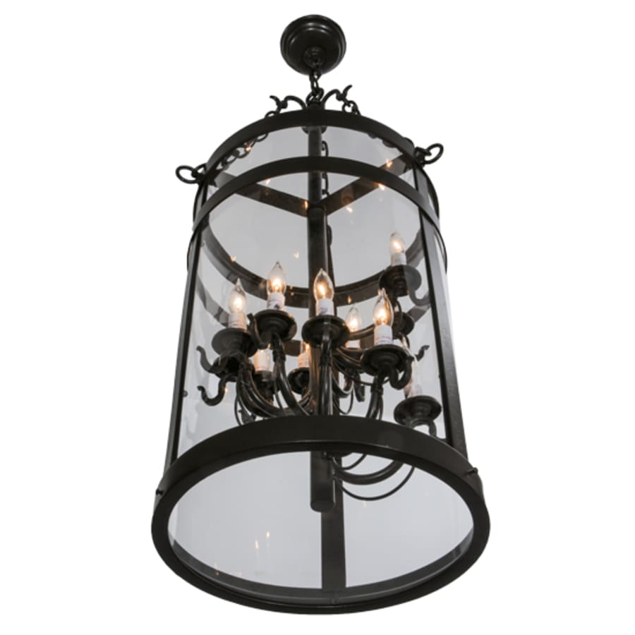 Meyda Tiffany Cilindro 11 Light 15" Wide Taper Candle Pendant