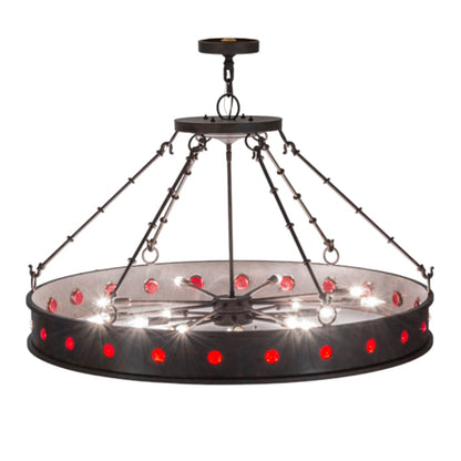 Meyda Tiffany Jules 16 Light 42" Wide Suspension Pendant