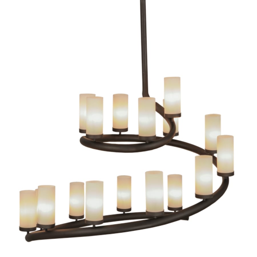Meyda Tiffany French Horn 17 Light 60" Wide Chandelier