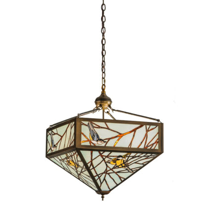 Meyda Tiffany Backyard Friends 4 Light 30" Wide Pendant