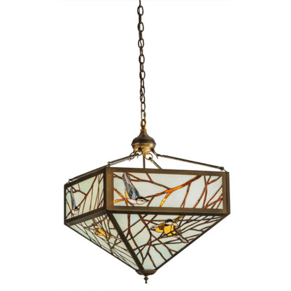 Meyda Tiffany Backyard Friends 4 Light 30" Wide Pendant