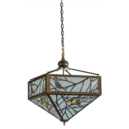 Meyda Tiffany Backyard Friends 4 Light 30" Wide Pendant