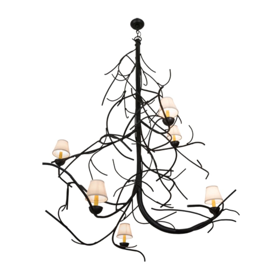 Meyda Tiffany Winter Solstice 6 Light 50" Wide Chandelier