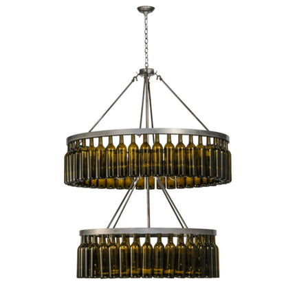 Meyda Tiffany Tuscan Vineyard 12 Light 46" Wide Ring Chandelier