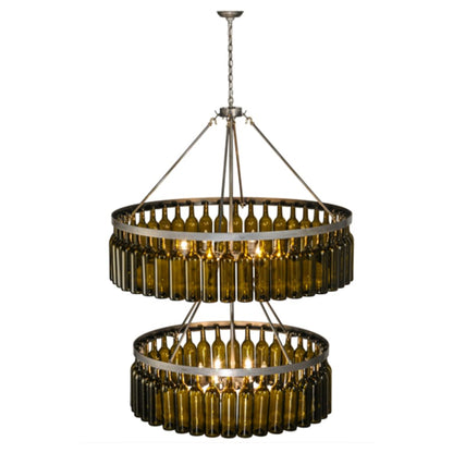 Meyda Tiffany Tuscan Vineyard 12 Light 46" Wide Ring Chandelier