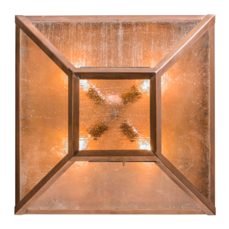 Meyda Tiffany Mission Prime 4 Light 29" Wide Flush Mount Ceiling Fixture