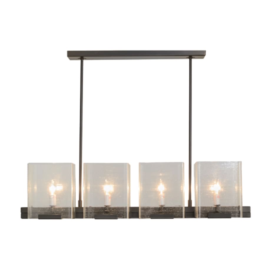 Meyda Tiffany Ice Cube 8 Light 41" Wide Linear Chandelier