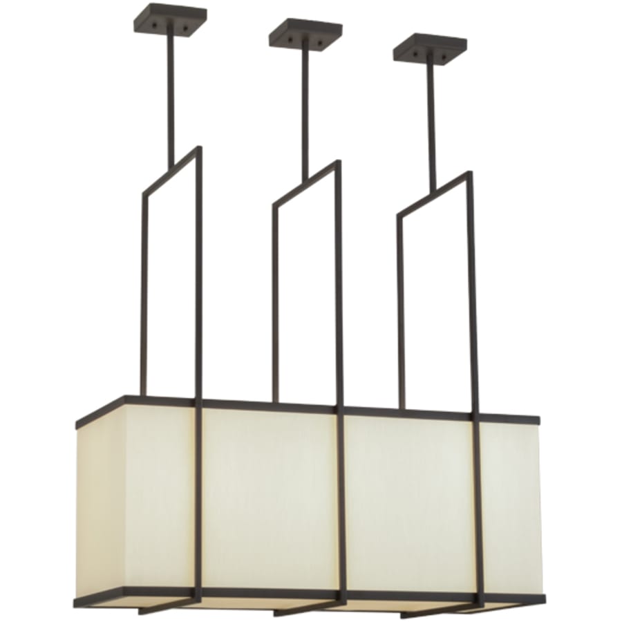 Meyda Tiffany Langedon 3 Light 36" Wide Linear Pendant
