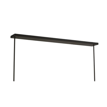 Meyda Tiffany Quadrato 5 Light 75" Wide Linear Pendant