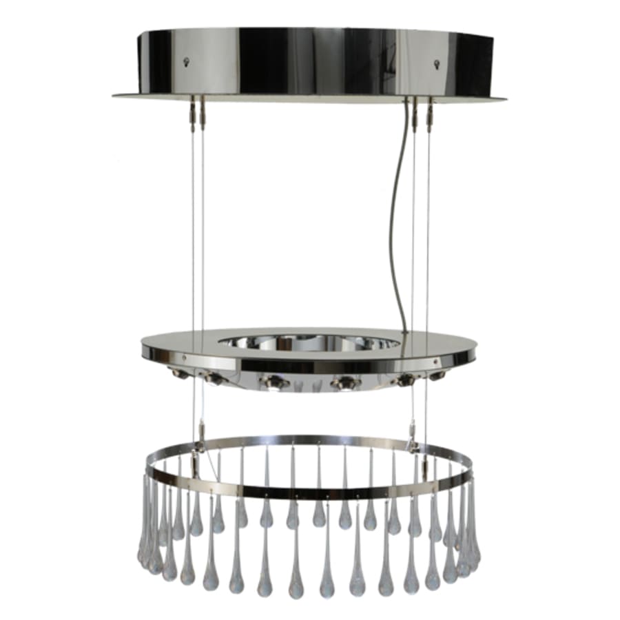 Meyda Tiffany Close Encounters 12 Light 26" Wide Abstract Pendant