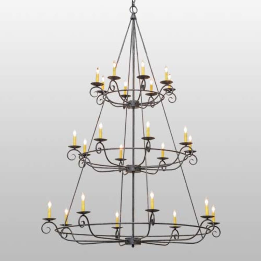 Meyda Tiffany Estrella 24 Light 60" Wide Taper Candle Style Chandelier