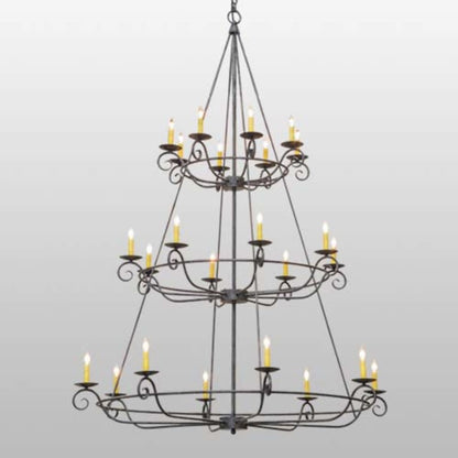 Meyda Tiffany Estrella 24 Light 60" Wide Taper Candle Style Chandelier