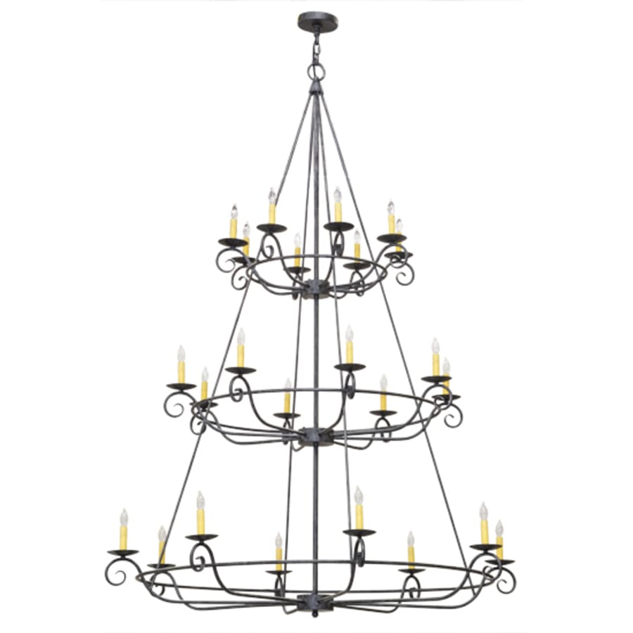 Meyda Tiffany Estrella 24 Light 60" Wide Taper Candle Style Chandelier