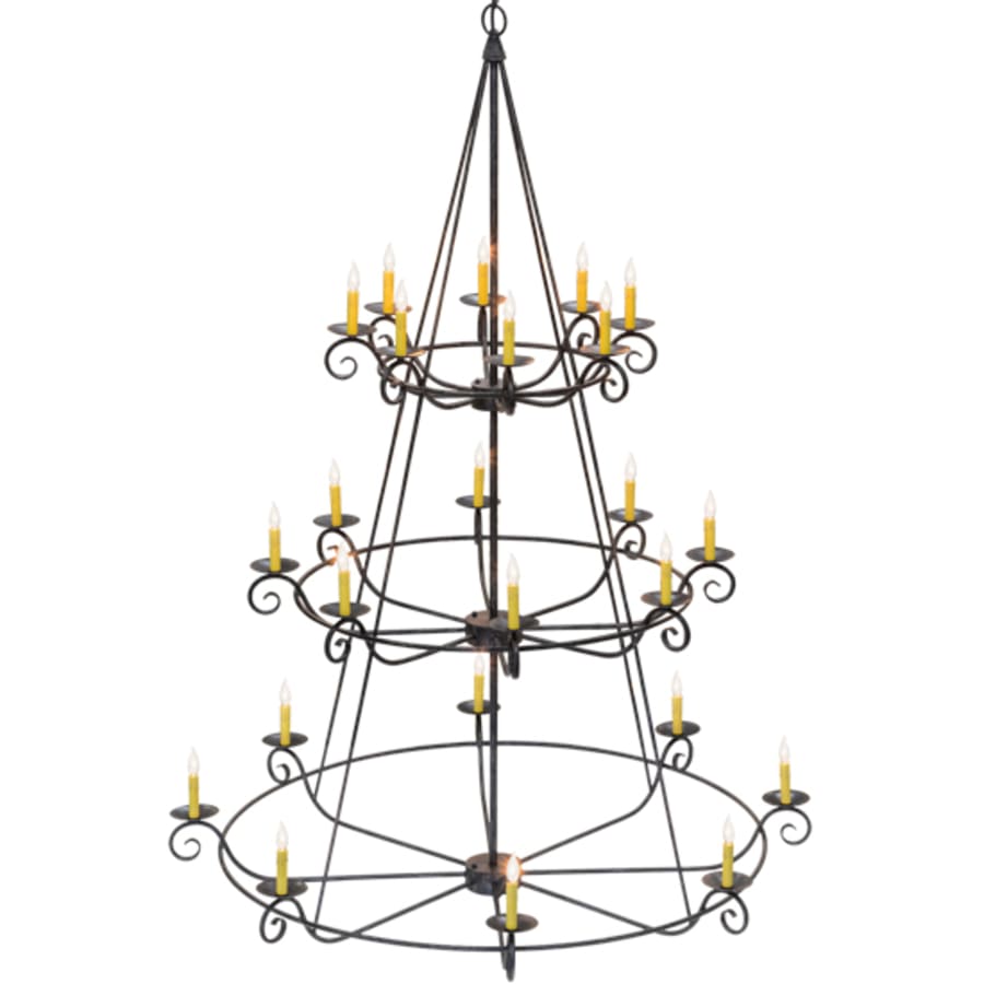 Meyda Tiffany Estrella 24 Light 60" Wide Taper Candle Style Chandelier