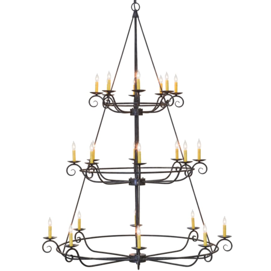 Meyda Tiffany Estrella 24 Light 60" Wide Taper Candle Style Chandelier