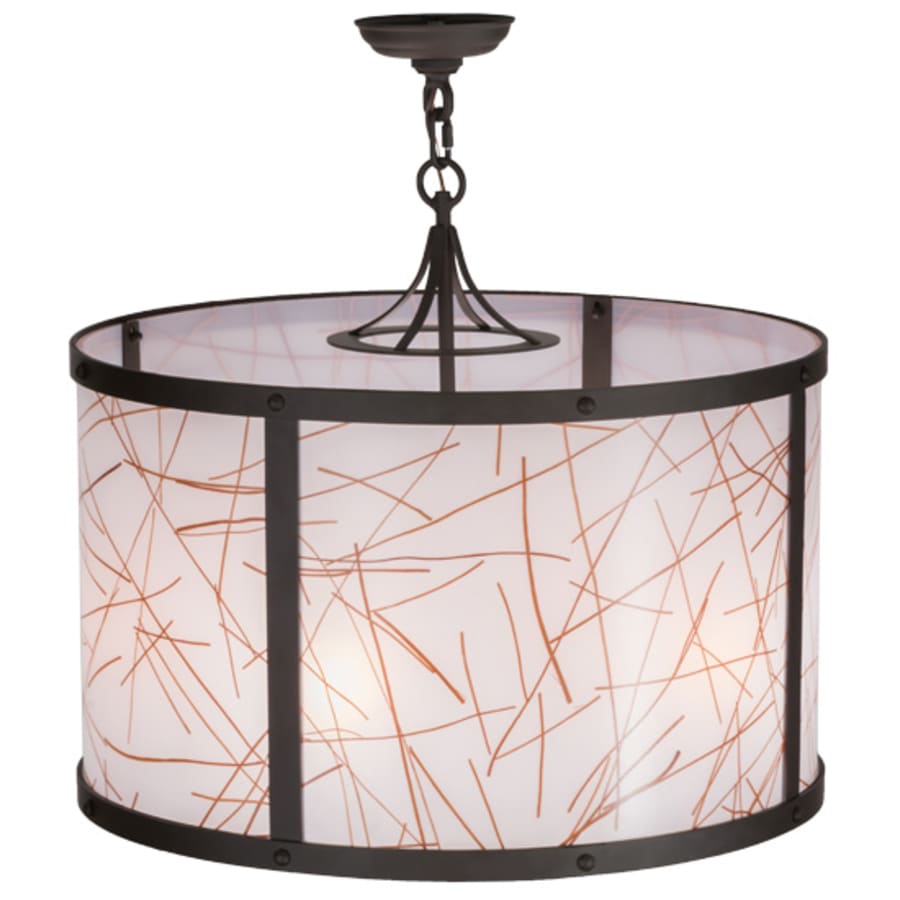 Meyda Tiffany Veritas 4 Light 24" Wide Pendant