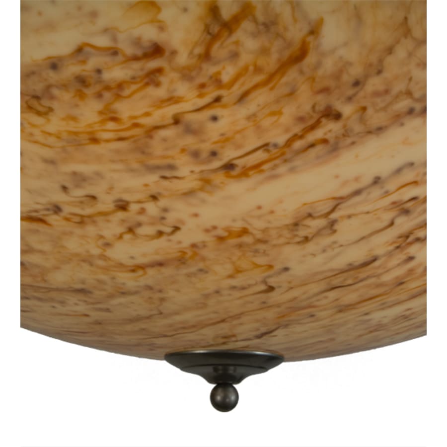 Meyda Tiffany Madison 8 Light 36" Wide Semi-Flush Bowl Ceiling Fixture - Nickel Finish