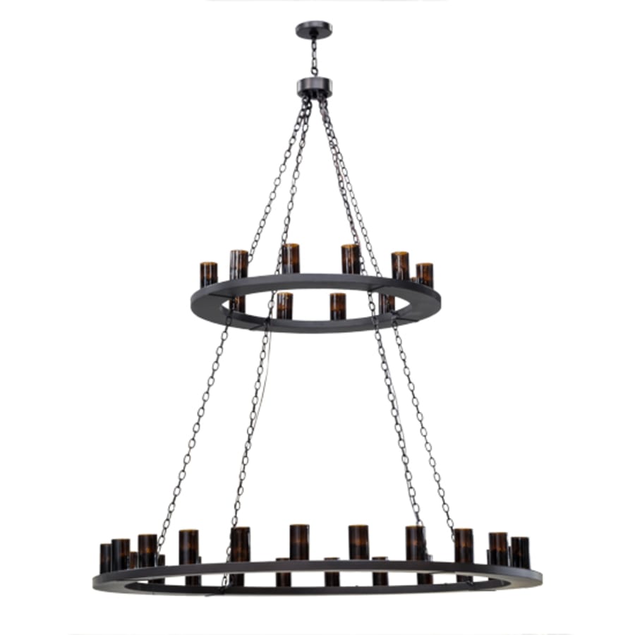 Meyda Tiffany Loxley 36 Light 72" Wide Ring Chandelier