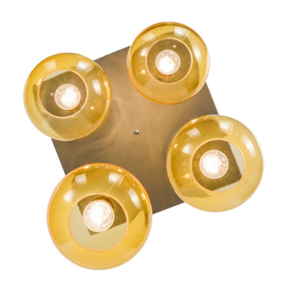 Meyda Tiffany Bola 4 Light 28" Wide Multi Light Pendant