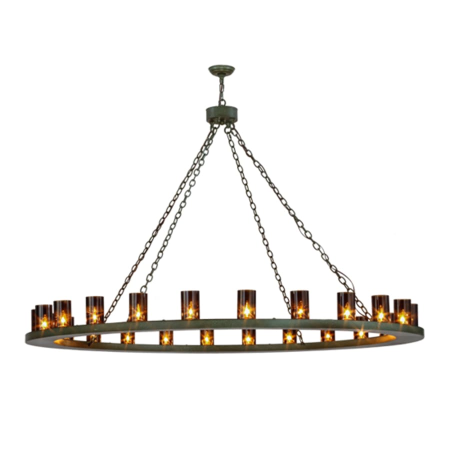 Meyda Tiffany Loxley 24 Light 72" Wide Ring Chandelier