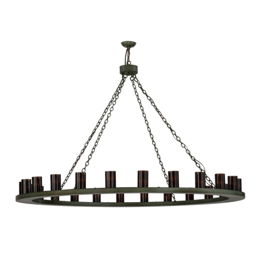 Meyda Tiffany Loxley 24 Light 72" Wide Ring Chandelier