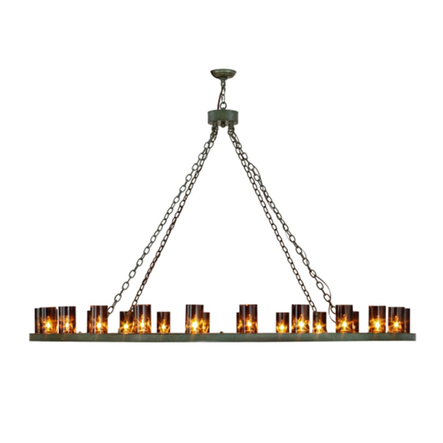 Meyda Tiffany Loxley 24 Light 72" Wide Ring Chandelier