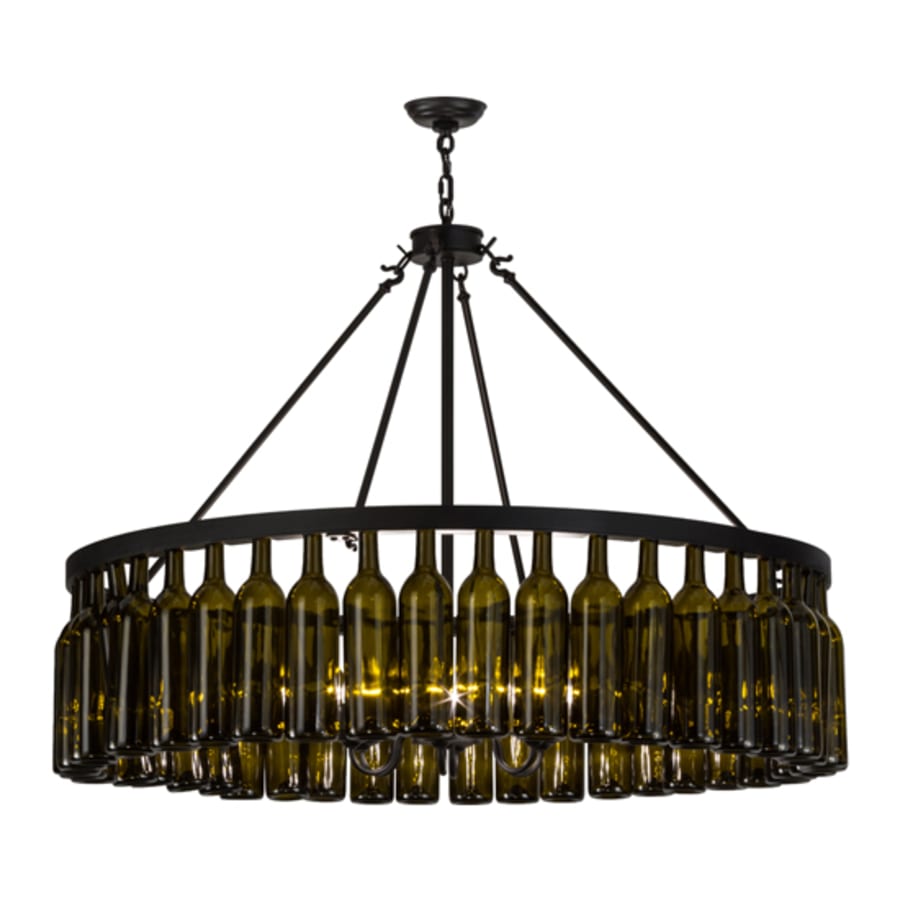 Meyda Tiffany Tuscan Vineyard 6 Light 48" Wide Ring Chandelier