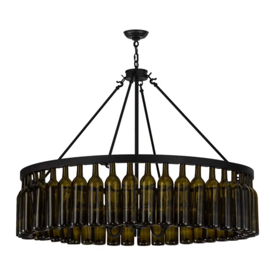 Meyda Tiffany Tuscan Vineyard 6 Light 48" Wide Ring Chandelier