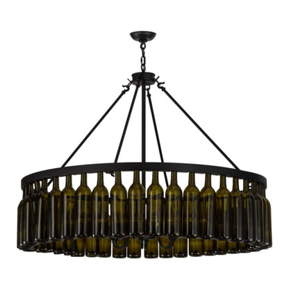 Meyda Tiffany Tuscan Vineyard 6 Light 48" Wide Ring Chandelier