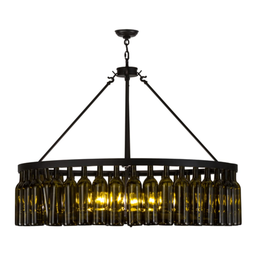 Meyda Tiffany Tuscan Vineyard 6 Light 48" Wide Ring Chandelier
