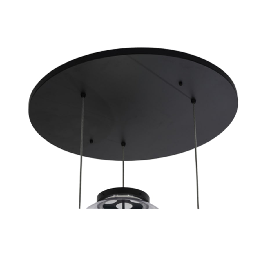 Meyda Tiffany Cilindro 3 Light 34" Wide Multi Light Pendant