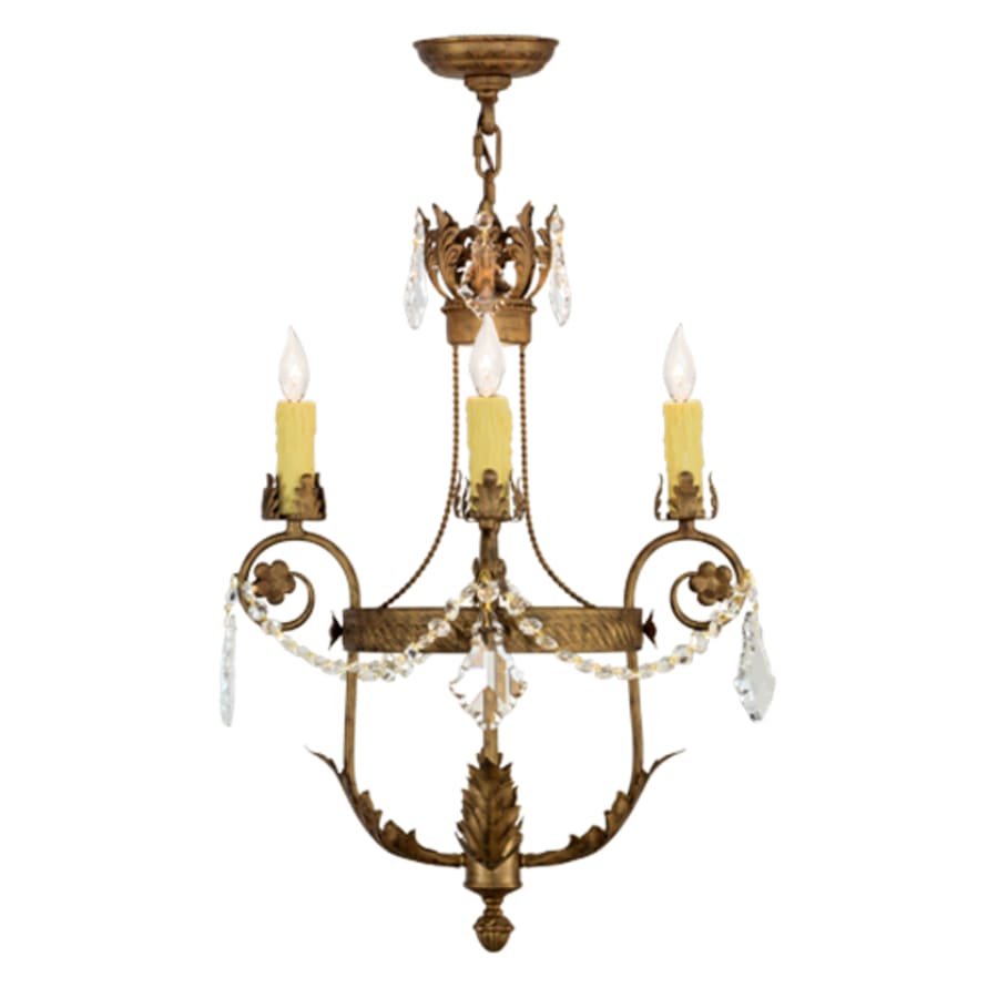 Meyda Tiffany Antonia 4 Light 18" Wide Taper Candle Multi Light Pendant