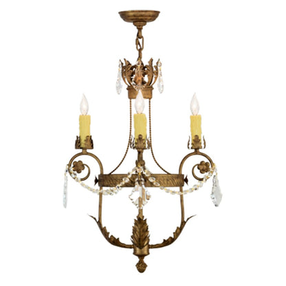 Meyda Tiffany Antonia 4 Light 18" Wide Taper Candle Multi Light Pendant