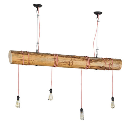 Meyda Tiffany Hounds Tooth 4 Light 66" Wide Abstract Linear Pendant