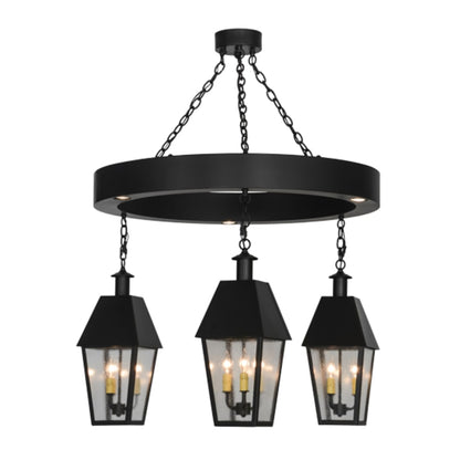 Meyda Tiffany Oneida 10 Light 42" Wide Lantern Chandelier