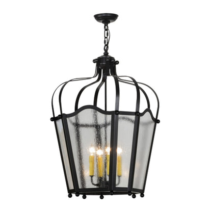 Meyda Tiffany Citadel 4 Light 23" Wide Taper Candle Pendant