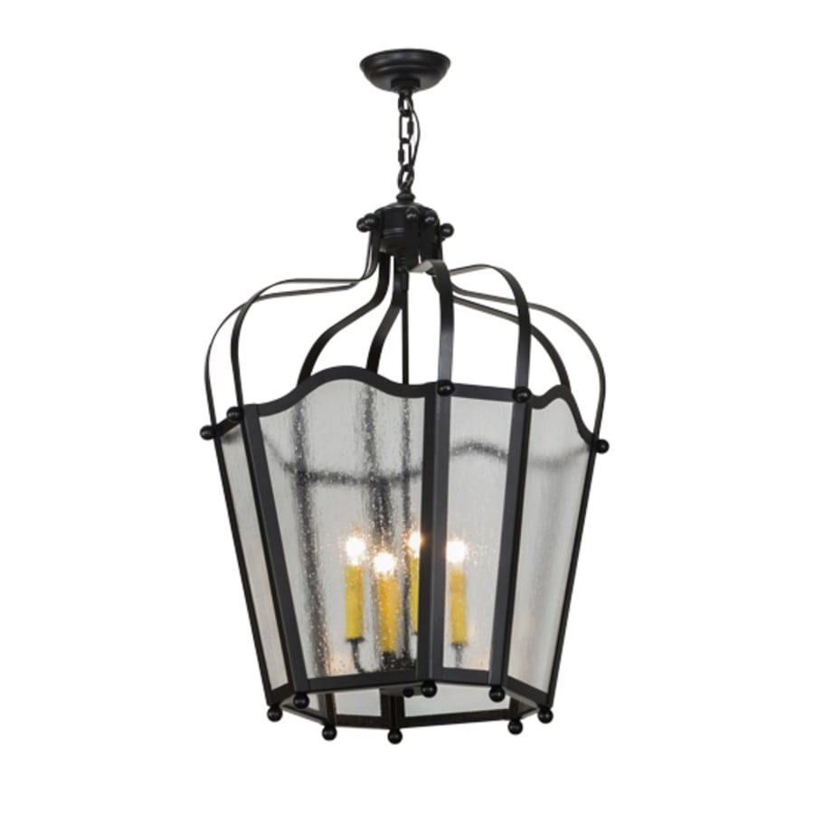 Meyda Tiffany Citadel 4 Light 23" Wide Taper Candle Pendant