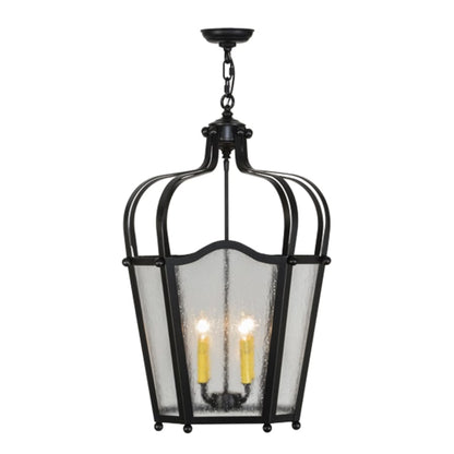 Meyda Tiffany Citadel 4 Light 23" Wide Taper Candle Pendant