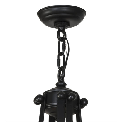 Meyda Tiffany Citadel 4 Light 23" Wide Taper Candle Pendant