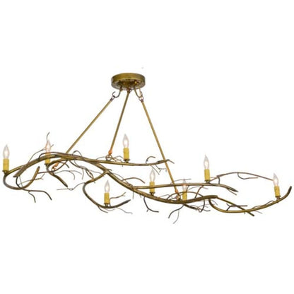 Meyda Tiffany Winter Solstice 8 Light 25" Wide Candle Style Chandelier