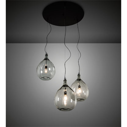 Meyda Tiffany Euri Tanta 3 Light 47" Wide Multi Light Pendant