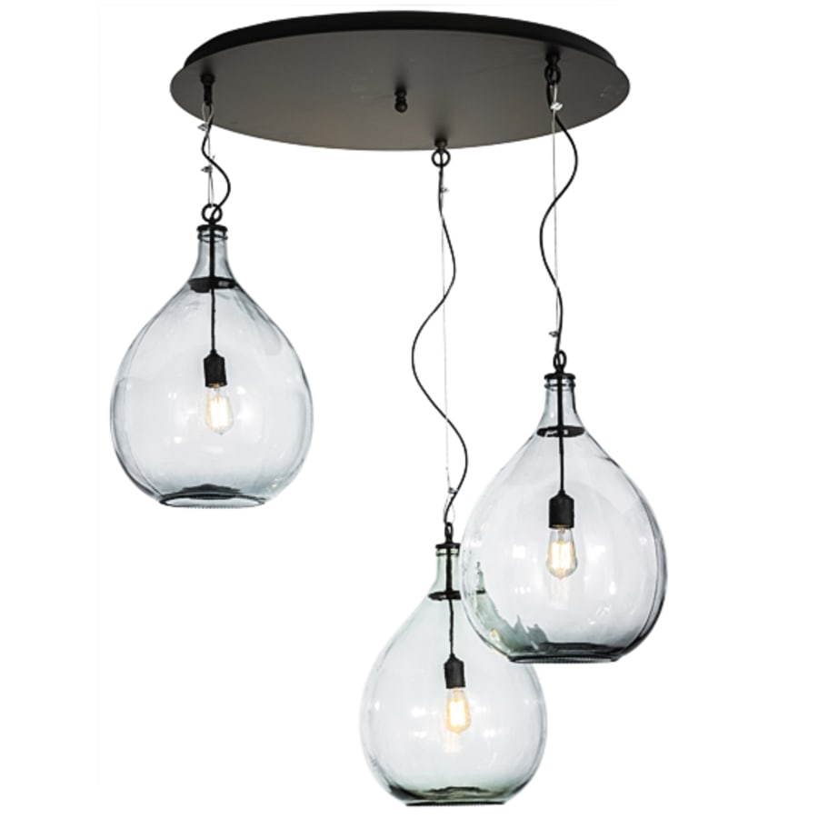 Meyda Tiffany Euri Tanta 3 Light 47" Wide Multi Light Pendant