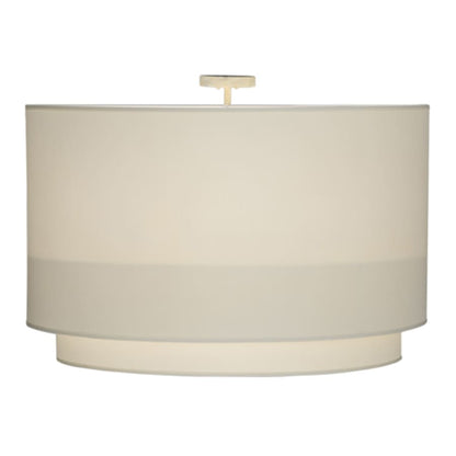 Meyda Tiffany Cilindro 8 Light 44" Wide Semi-Flush Drum Ceiling Fixture