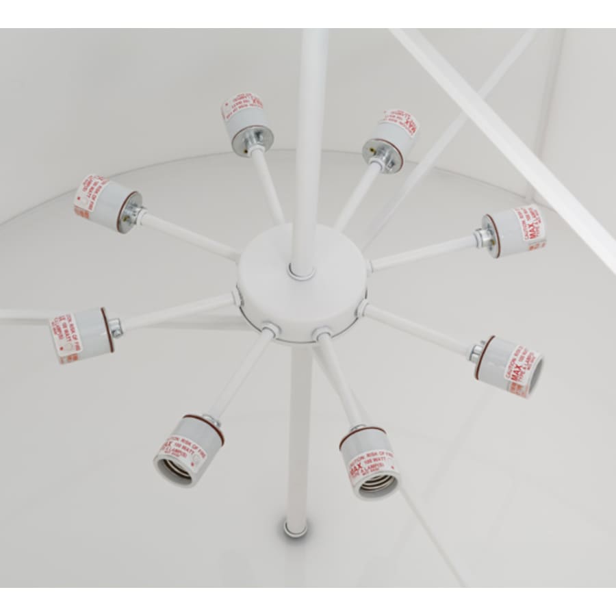 Meyda Tiffany Cilindro 8 Light 44" Wide Semi-Flush Drum Ceiling Fixture