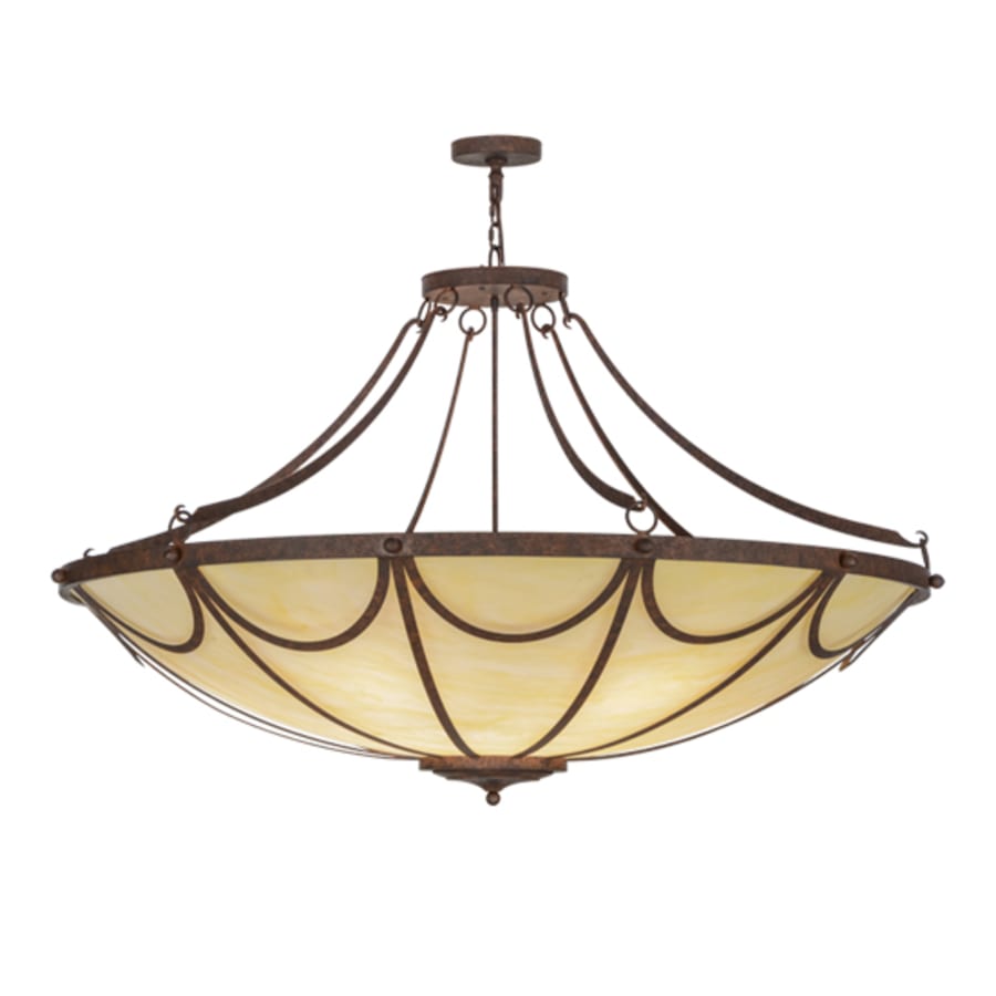 Meyda Tiffany Carousel 12 Light 60" Wide Pendant